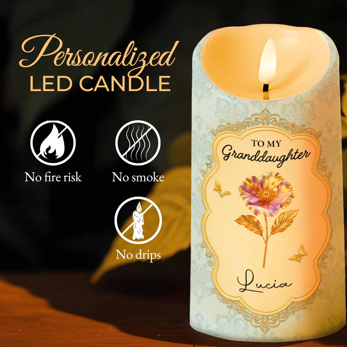 To My Granddaughter, Once Upon A Time, Flowers