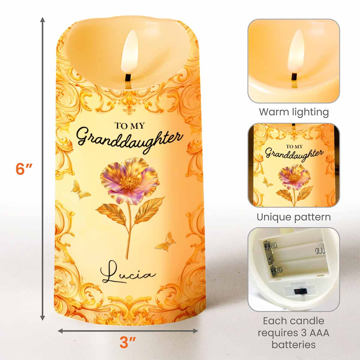 To My Granddaughter, Straighten Your Crown With Flowers