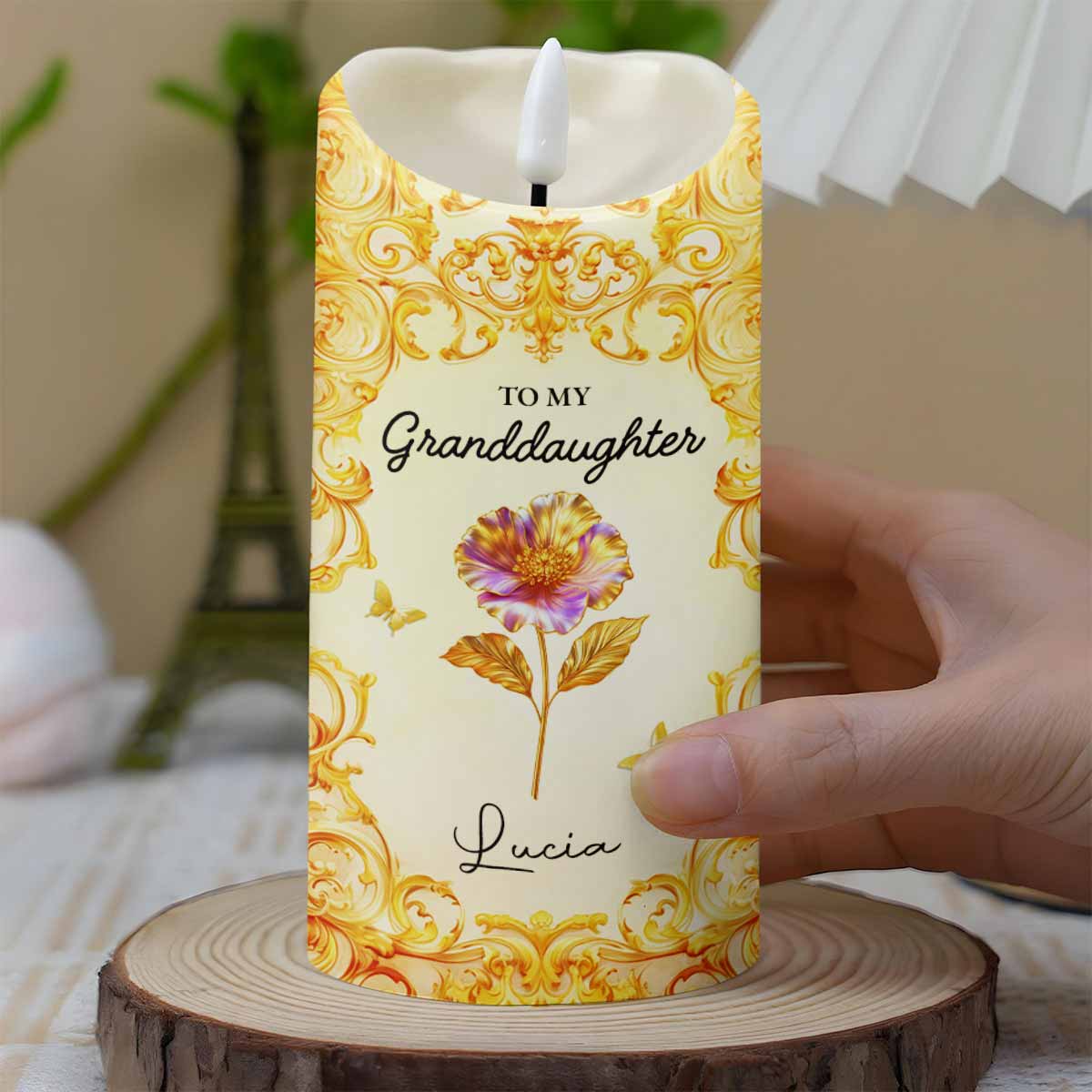 To My Granddaughter, Straighten Your Crown With Flowers