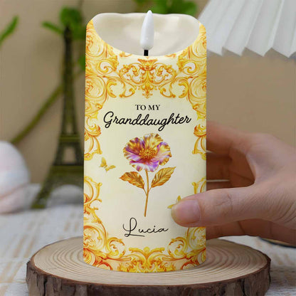 To My Granddaughter, Straighten Your Crown With Flowers