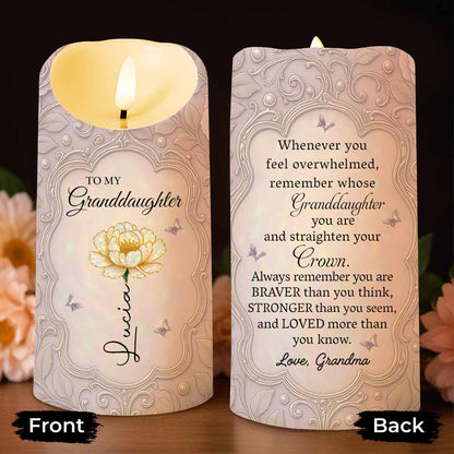 Whenever You Feel Overwhelmed, Remember Whose Granddaughter You Are