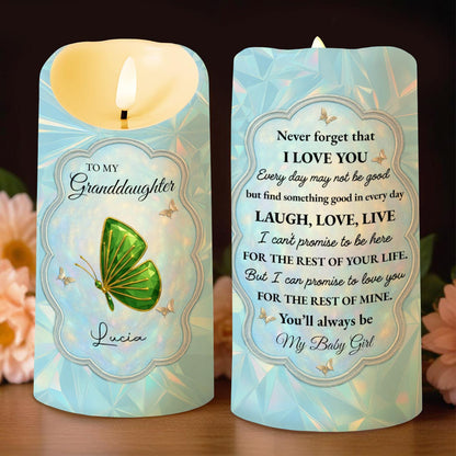 Never Forget That I Love You, Butterfly And Flowers