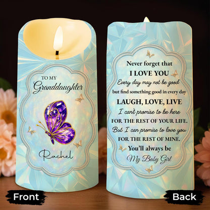 Never Forget That I Love You, Butterfly And Flowers