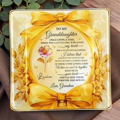 To My Granddaughter, Once Upon A Time, Ribbon and Flowers