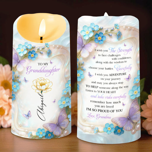 To My Granddaughter, Strength, Adventure And Love