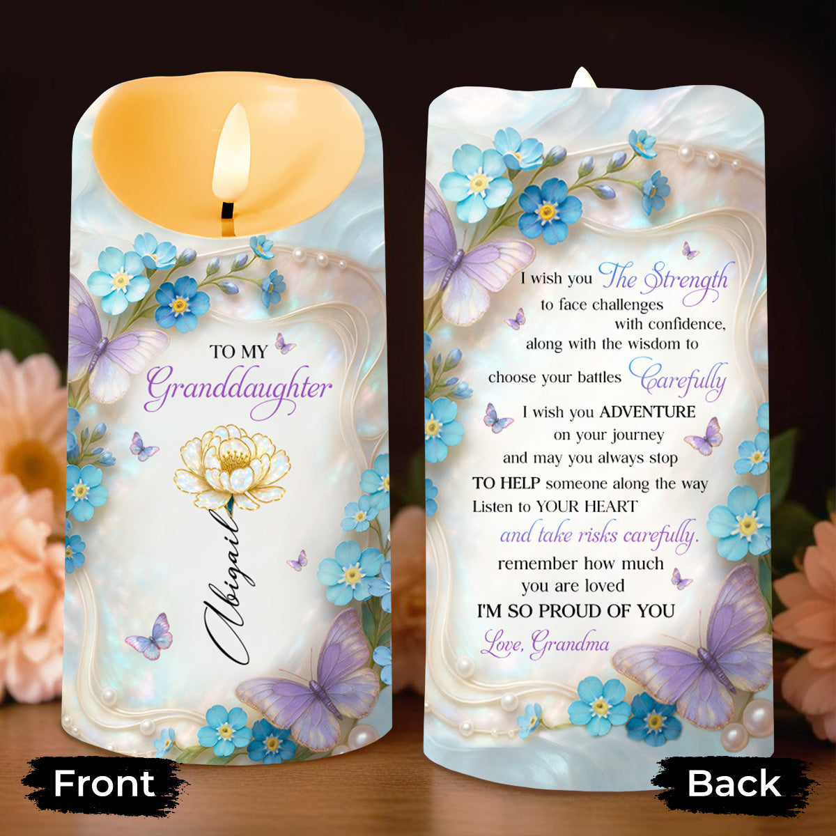 To My Granddaughter, Strength, Adventure And Love