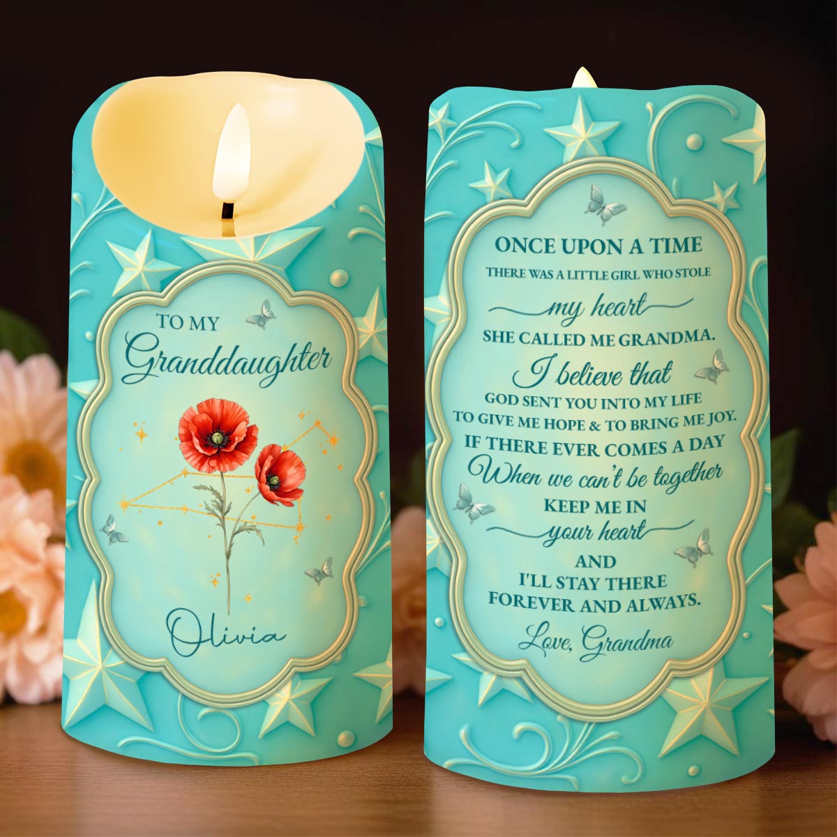 To My Granddaughter, Keep Me In Your Heart