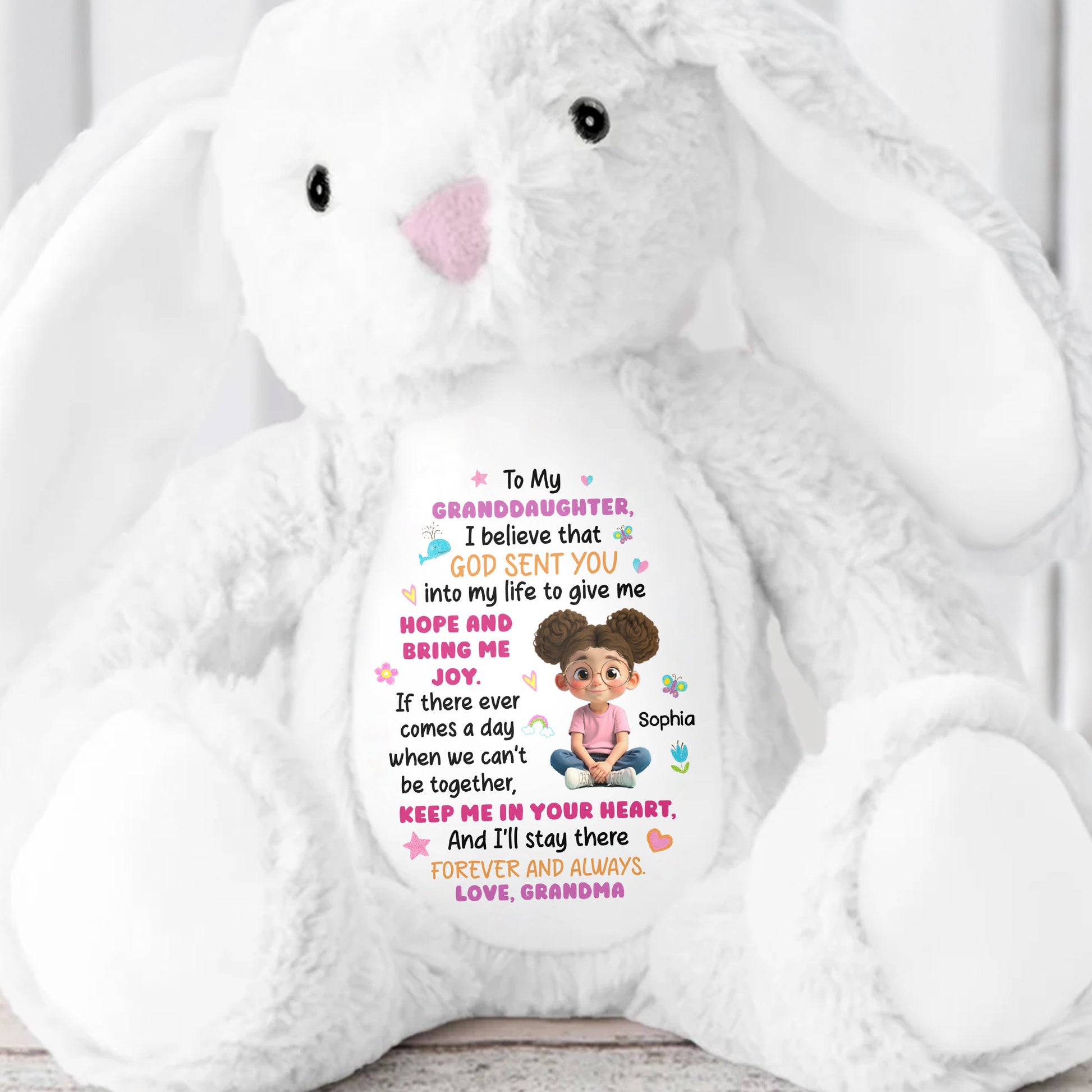 To My Granddaughter, Keep Me In Your Heart, Heart And Stars