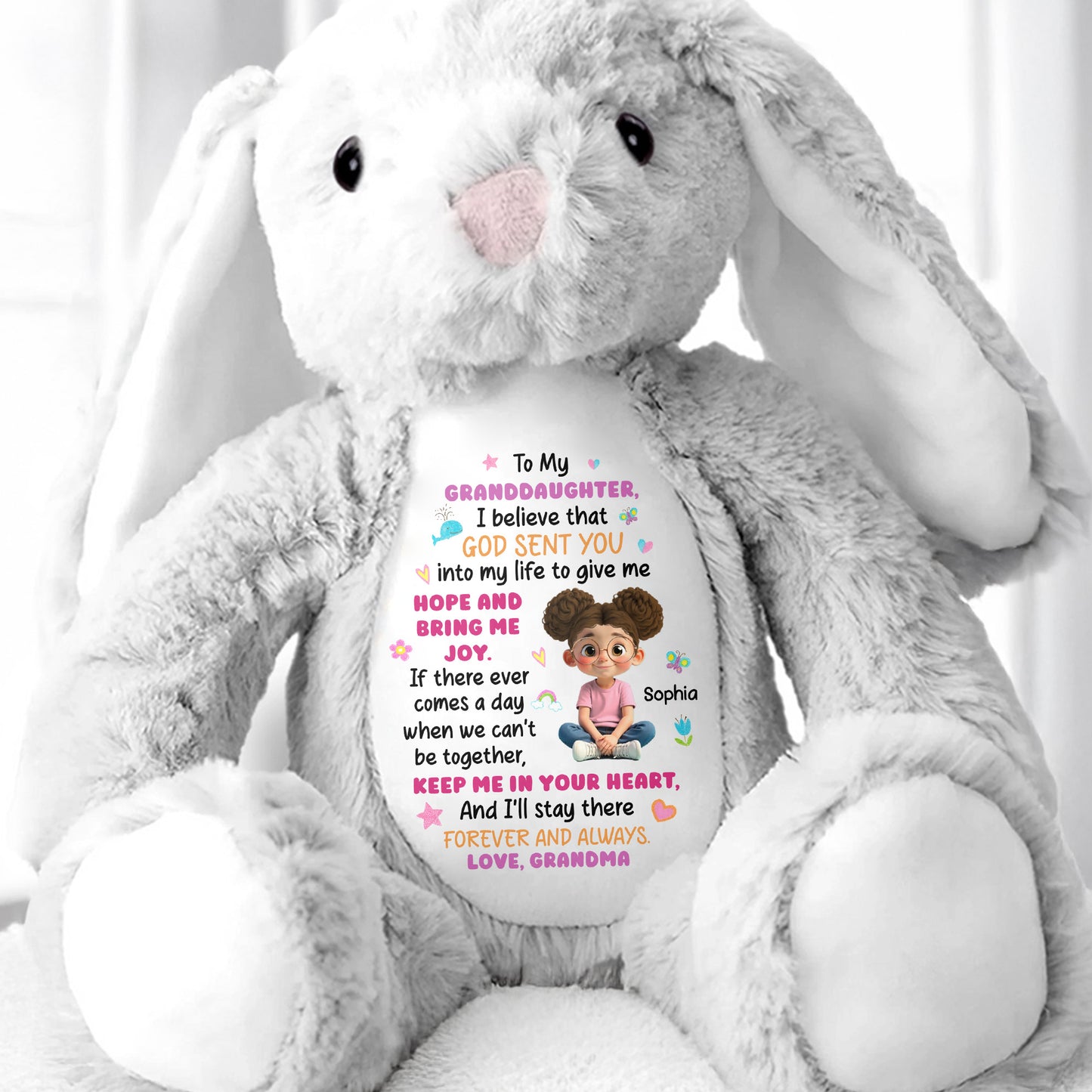 To My Granddaughter, Keep Me In Your Heart, Heart And Stars