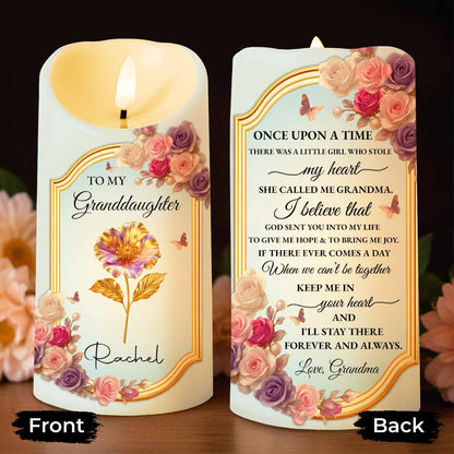 To My Granddaughter, Once Upon A Time, Flowers And Love