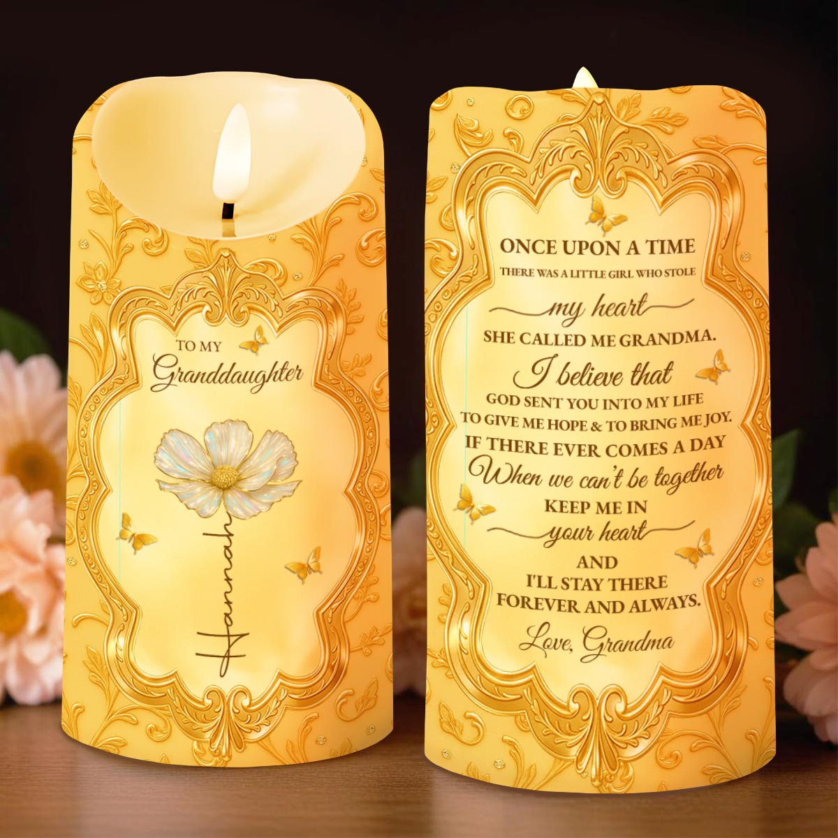 To My Granddaughter, Once Upon A Time, Love Grandma