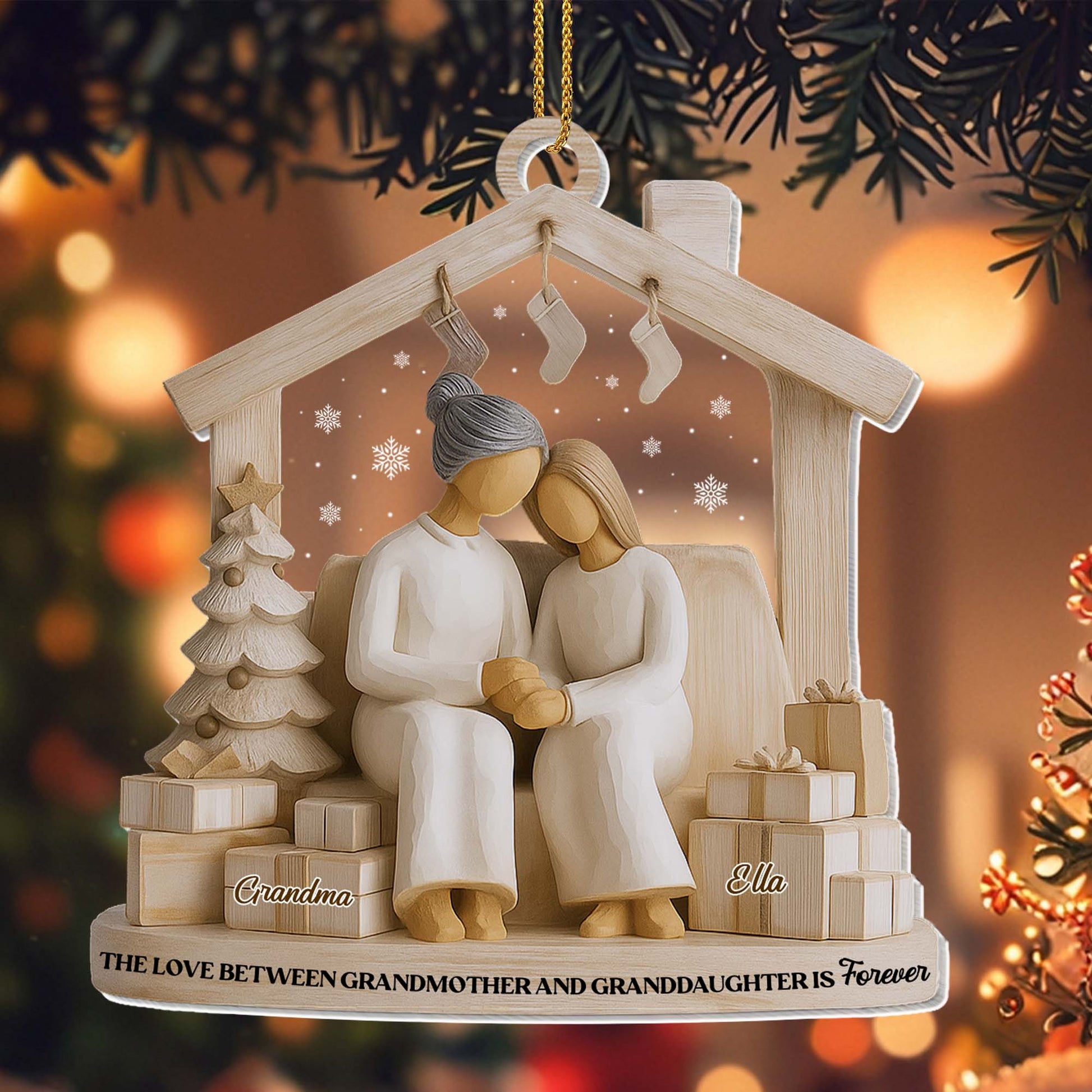 The Love Between Grandmother And Granddaughter Is Forever