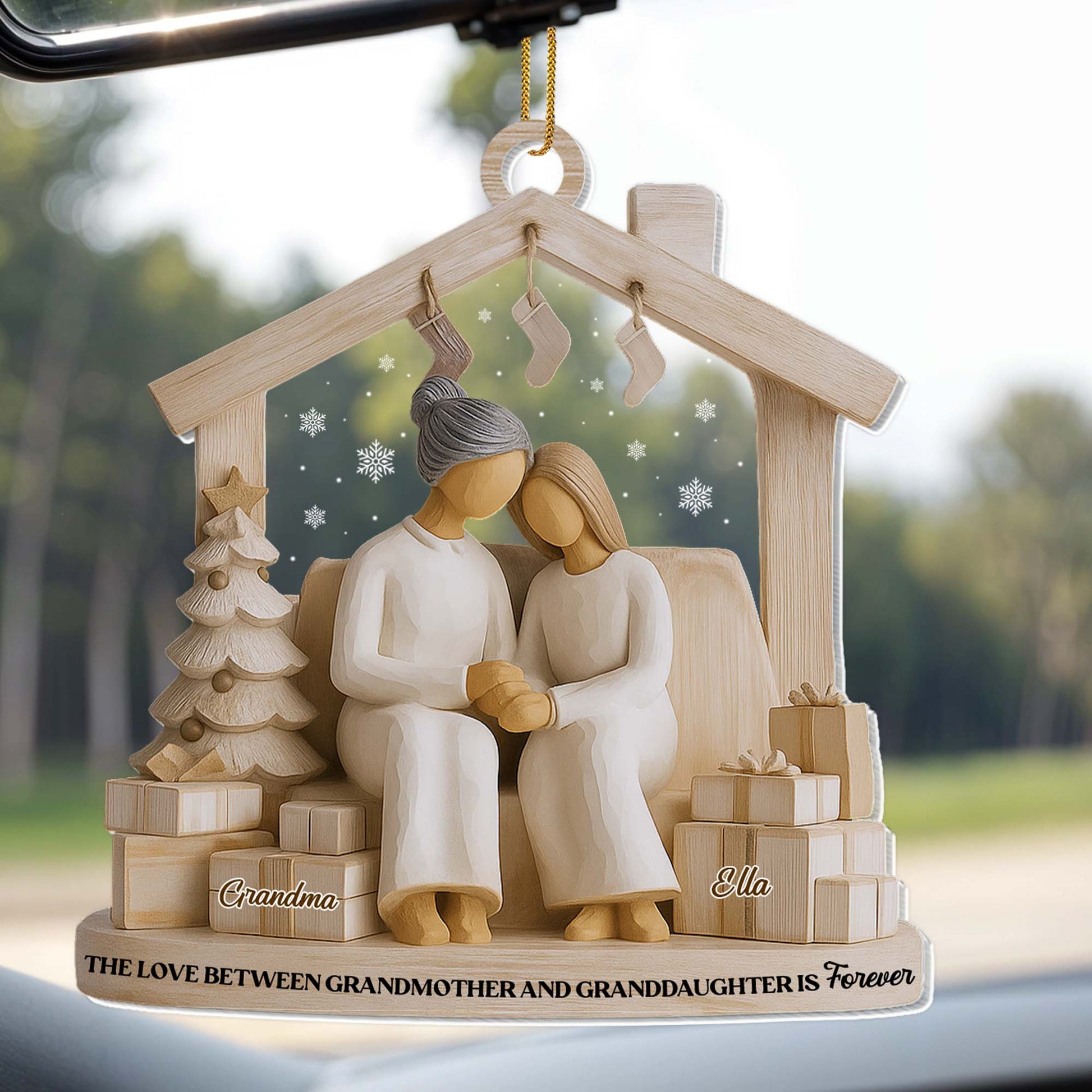 The Love Between Grandmother And Granddaughter Is Forever