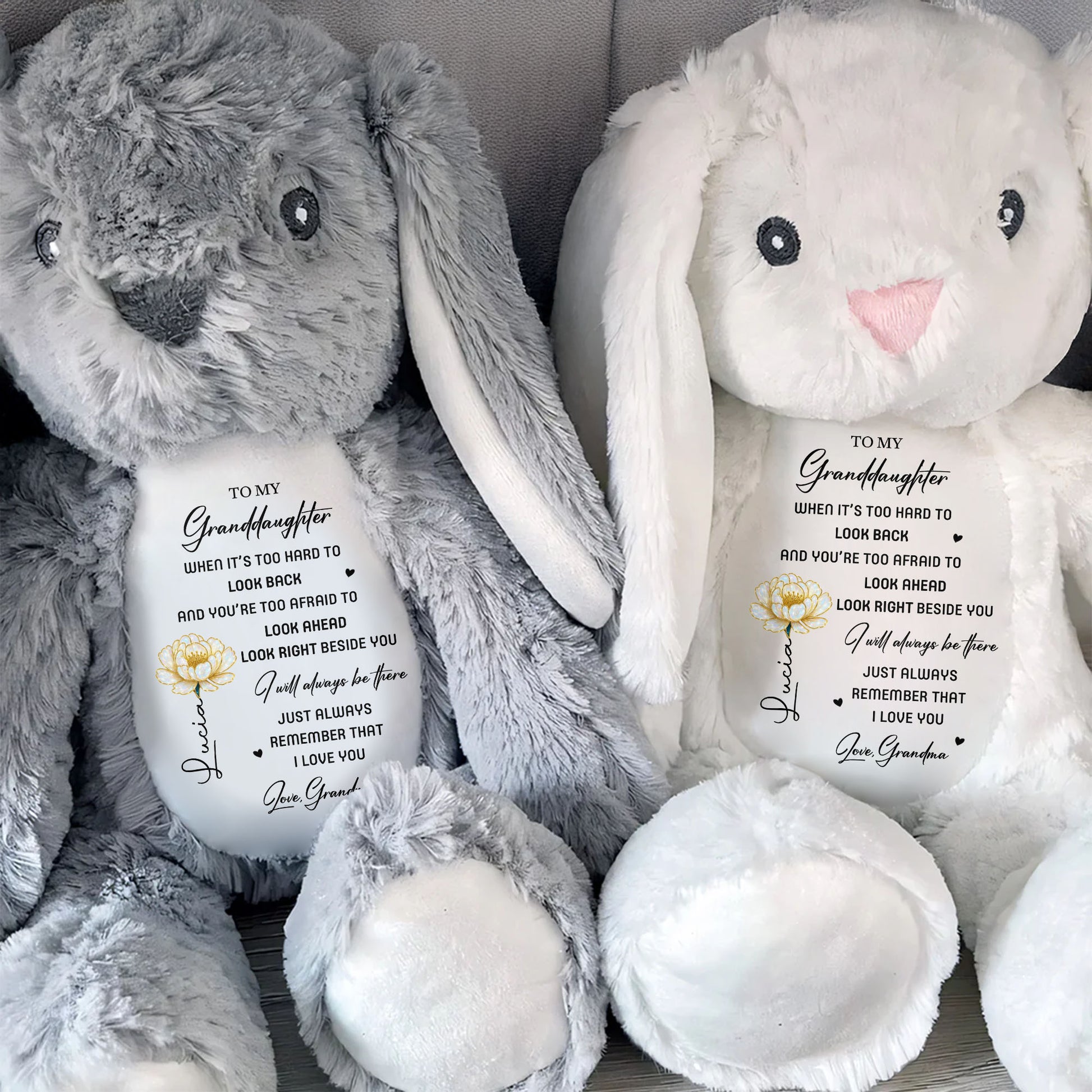 To My Granddaughter I Will Always Be Here With Rose