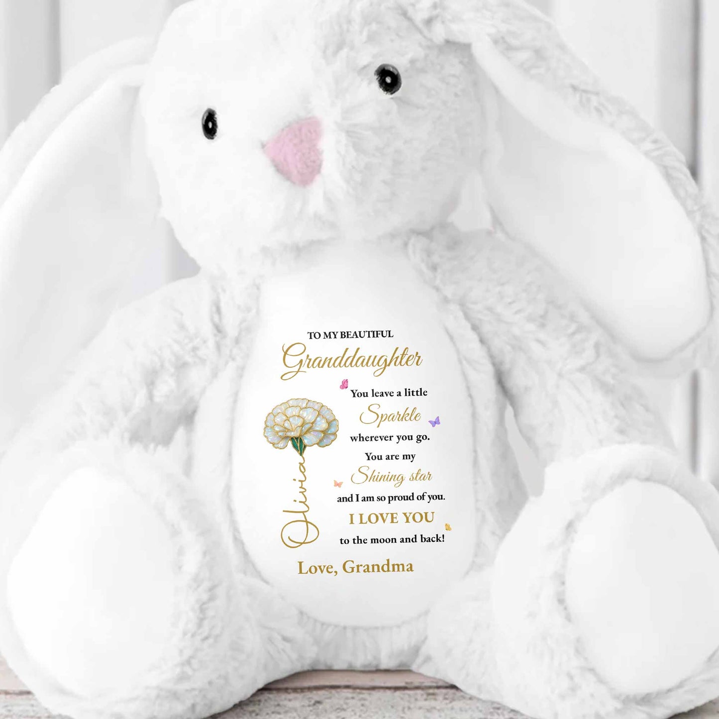 To My Beautiful Granddaughter, Sparkle And Shine With Love