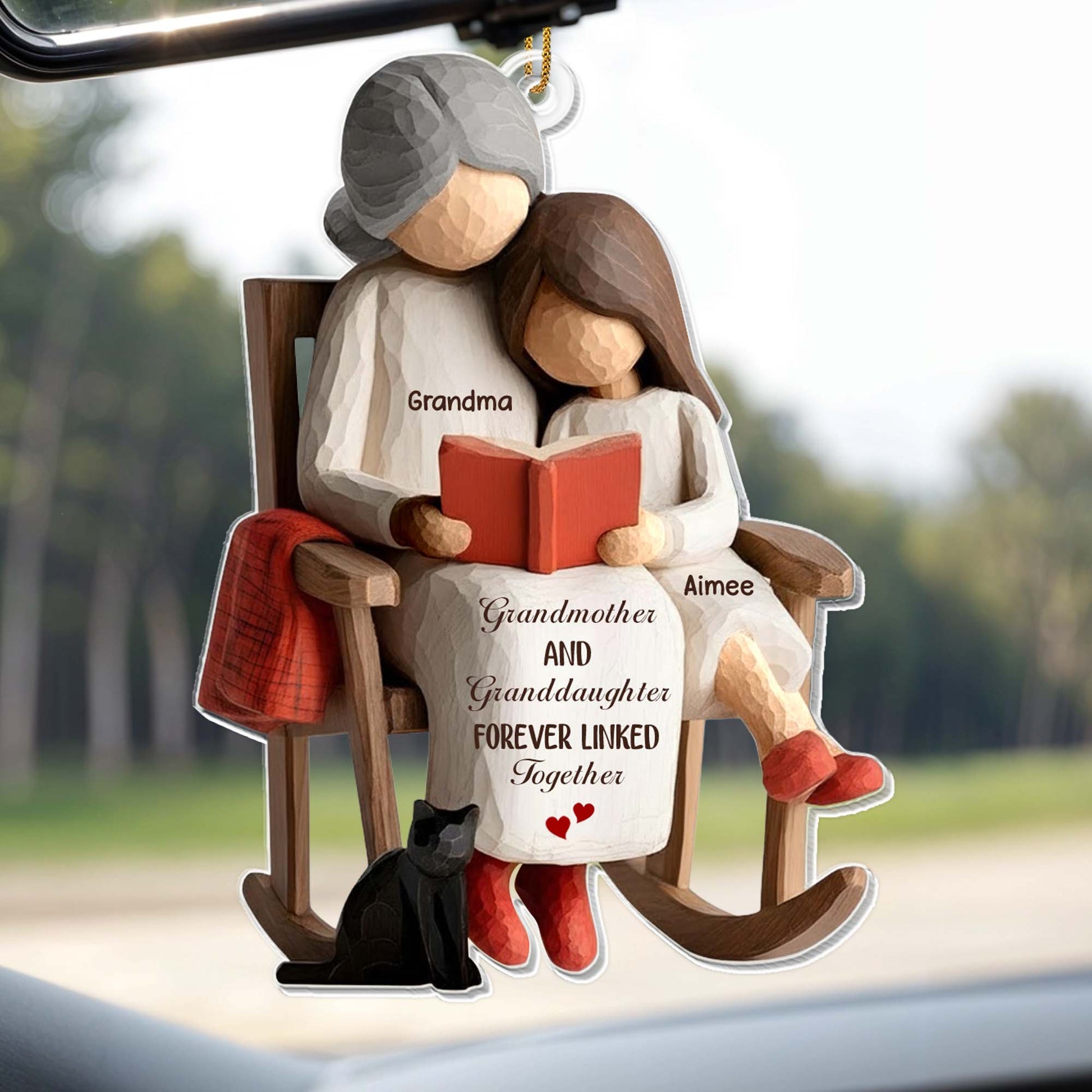 Grandmother And Granddaughter Forever Linked Together