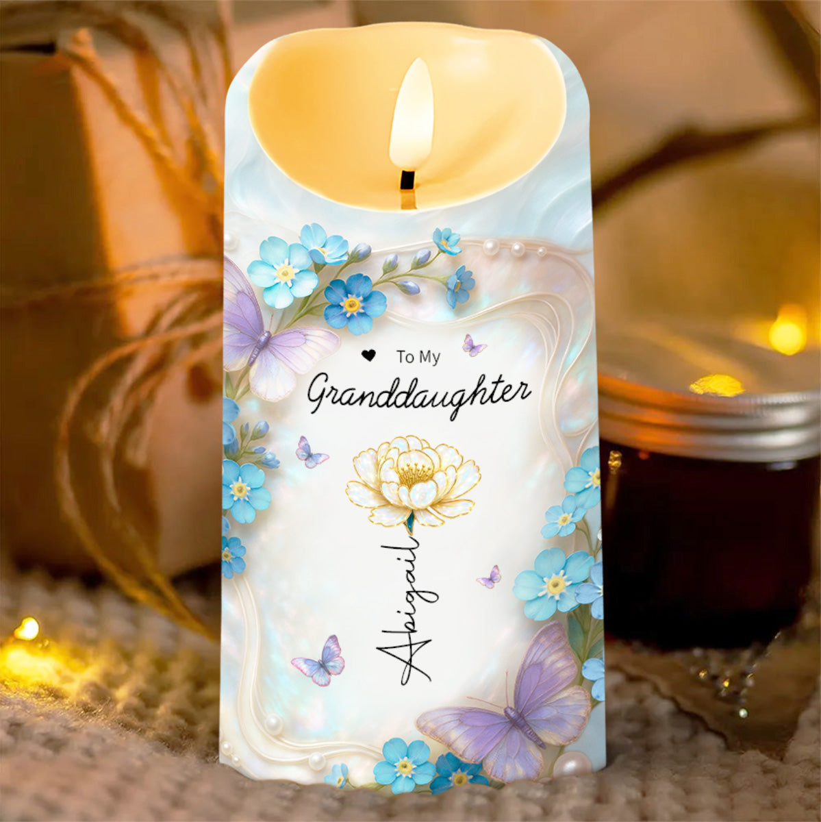 Straighten Your Crown, Butterflies and Flowers