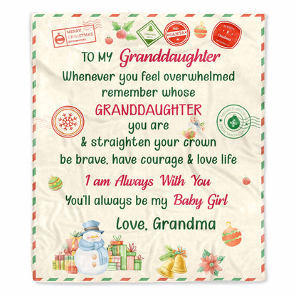 To My Granddaughter, Remember Whose Granddaughter You Are