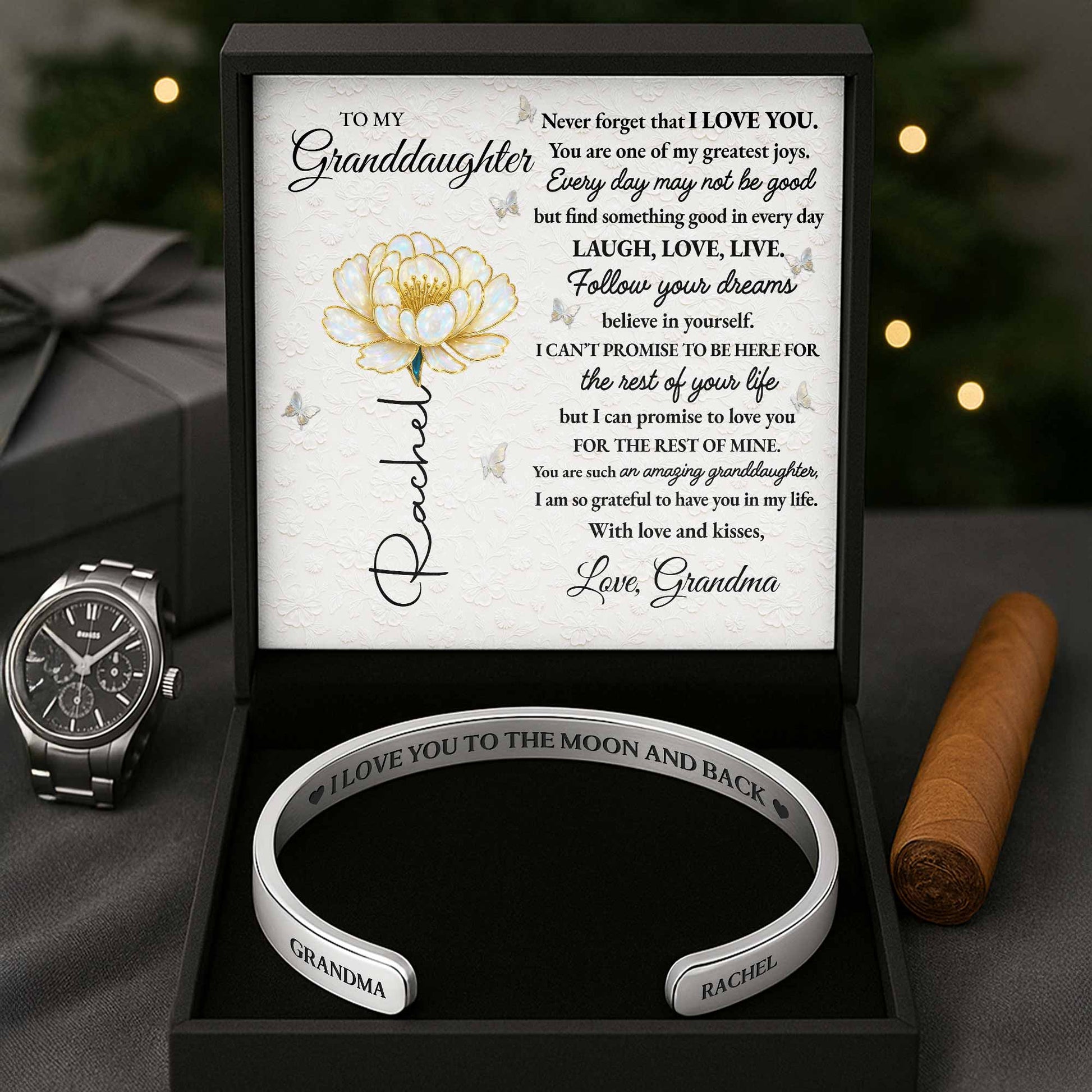 I Love You To The Moon And Back, Moon And Flowers