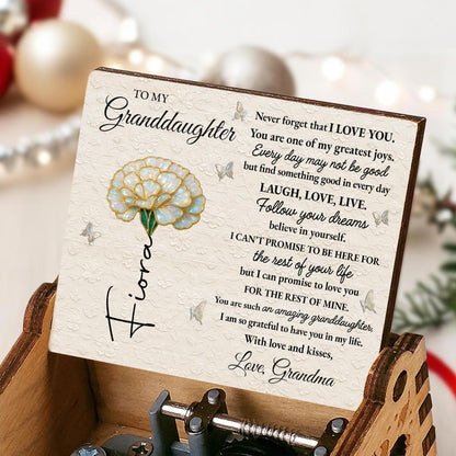 Never Forget That I Love You, Flowers And Butterfly