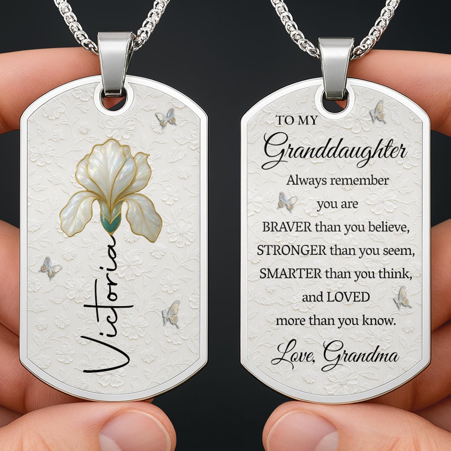 To My Granddaughter Always Remember You Are Loved