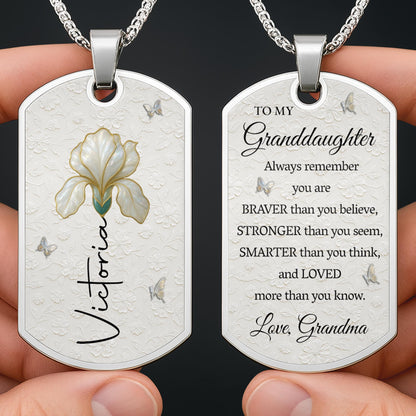 To My Granddaughter Always Remember You Are Loved