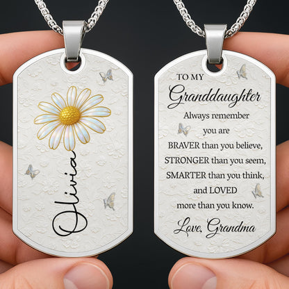 To My Granddaughter Always Remember You Are Loved