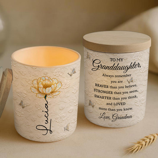 To My Granddaughter, Always Remember You Are Braver