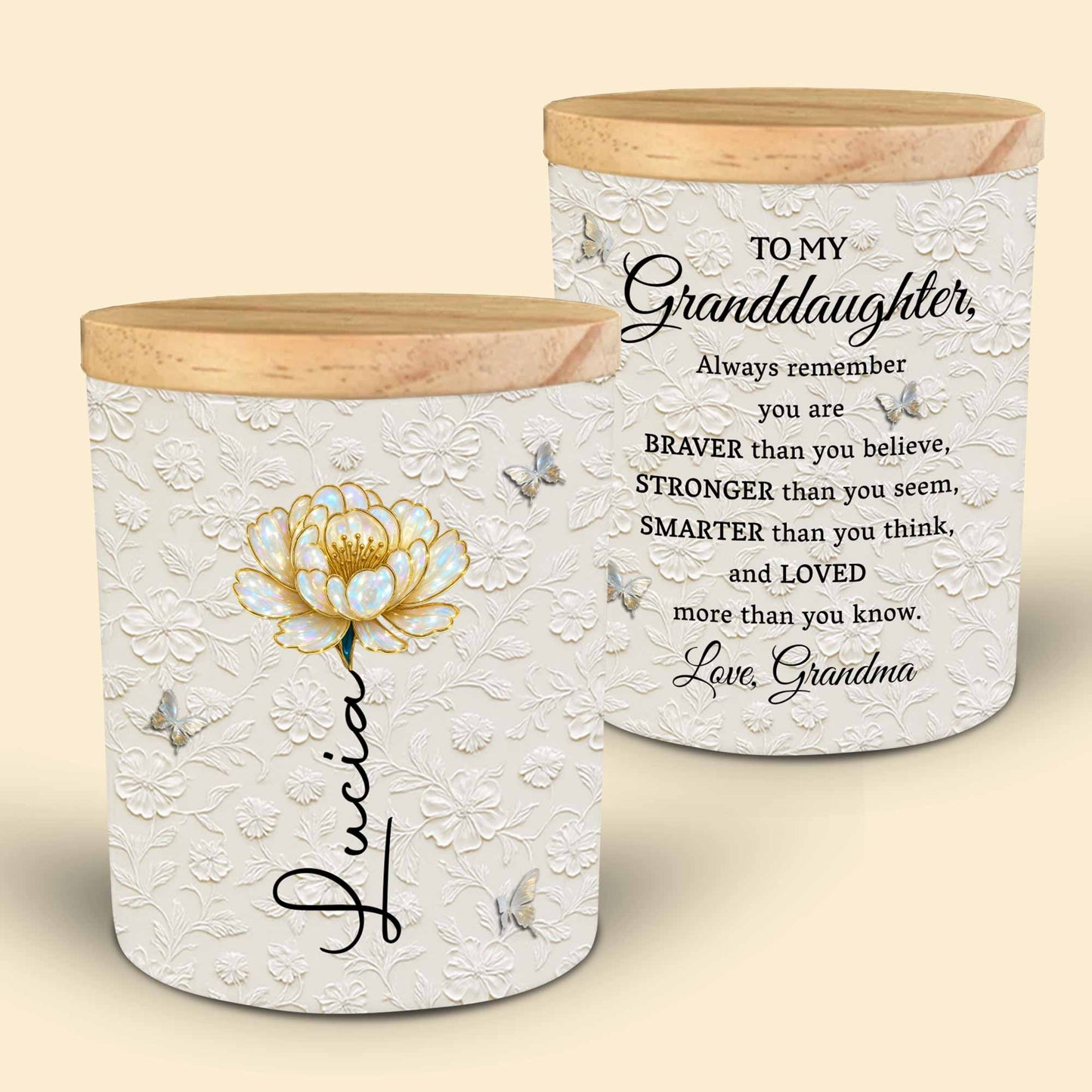 To My Granddaughter, Always Remember You Are Braver