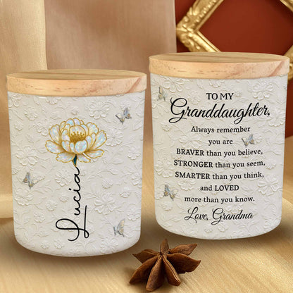 To My Granddaughter, Always Remember You Are Braver