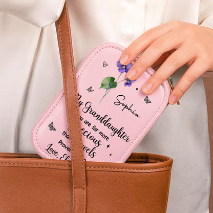 My Granddaughter, You Are Far More Precious, Flowers And Butterflies