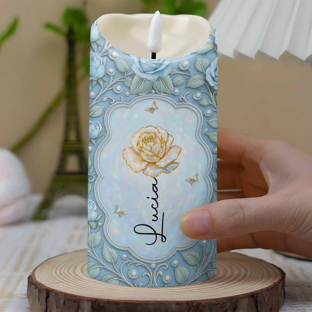 To My Granddaughter, Be Strong Enough, Rose And Butterflies