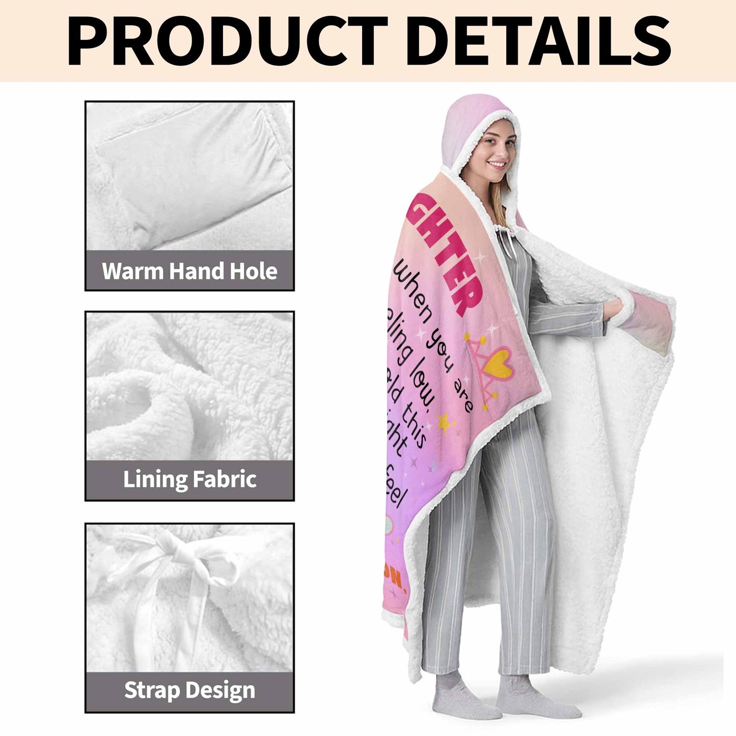 To My Granddaughter Princess And Castles Blanket