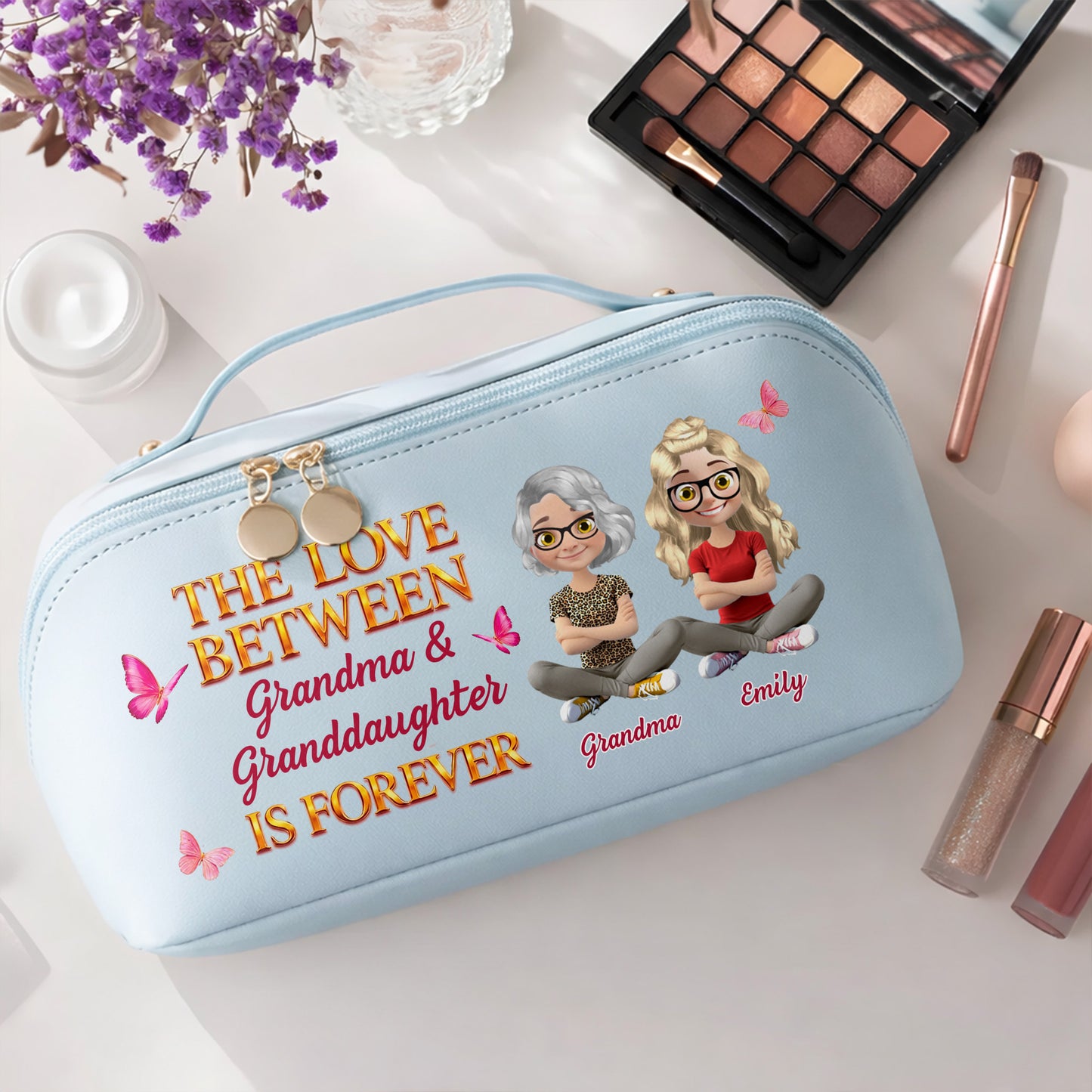 The Love Between Grandma & Granddaughter, Butterflies