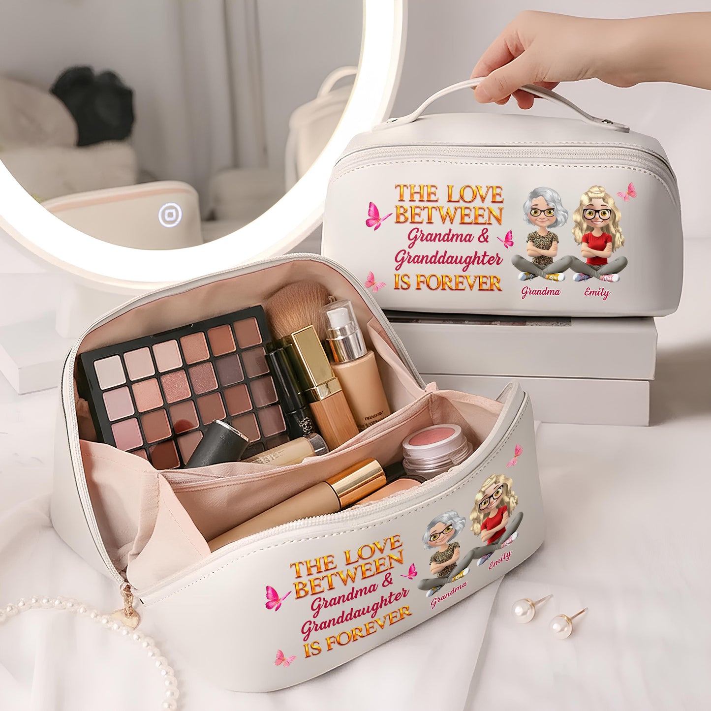 The Love Between Grandma & Granddaughter, Butterflies