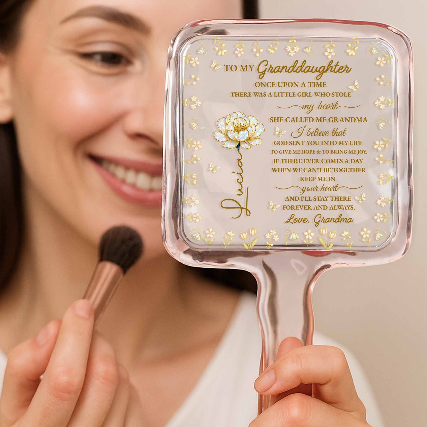 To My Granddaughter, Flowers, Once Upon A Time