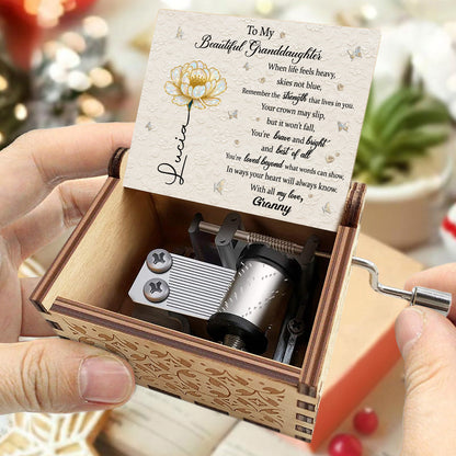 To My Beautiful Granddaughter, Strength And Love