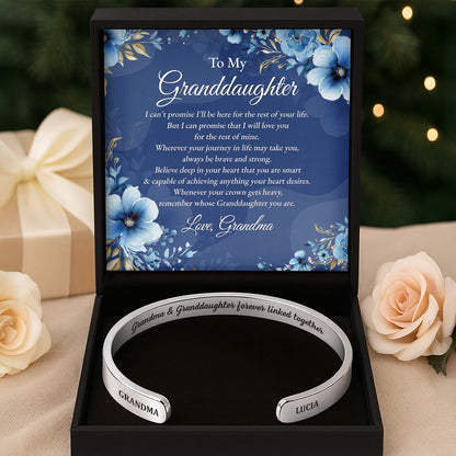 Grandma & Granddaughter Forever Linked Together, Flowers