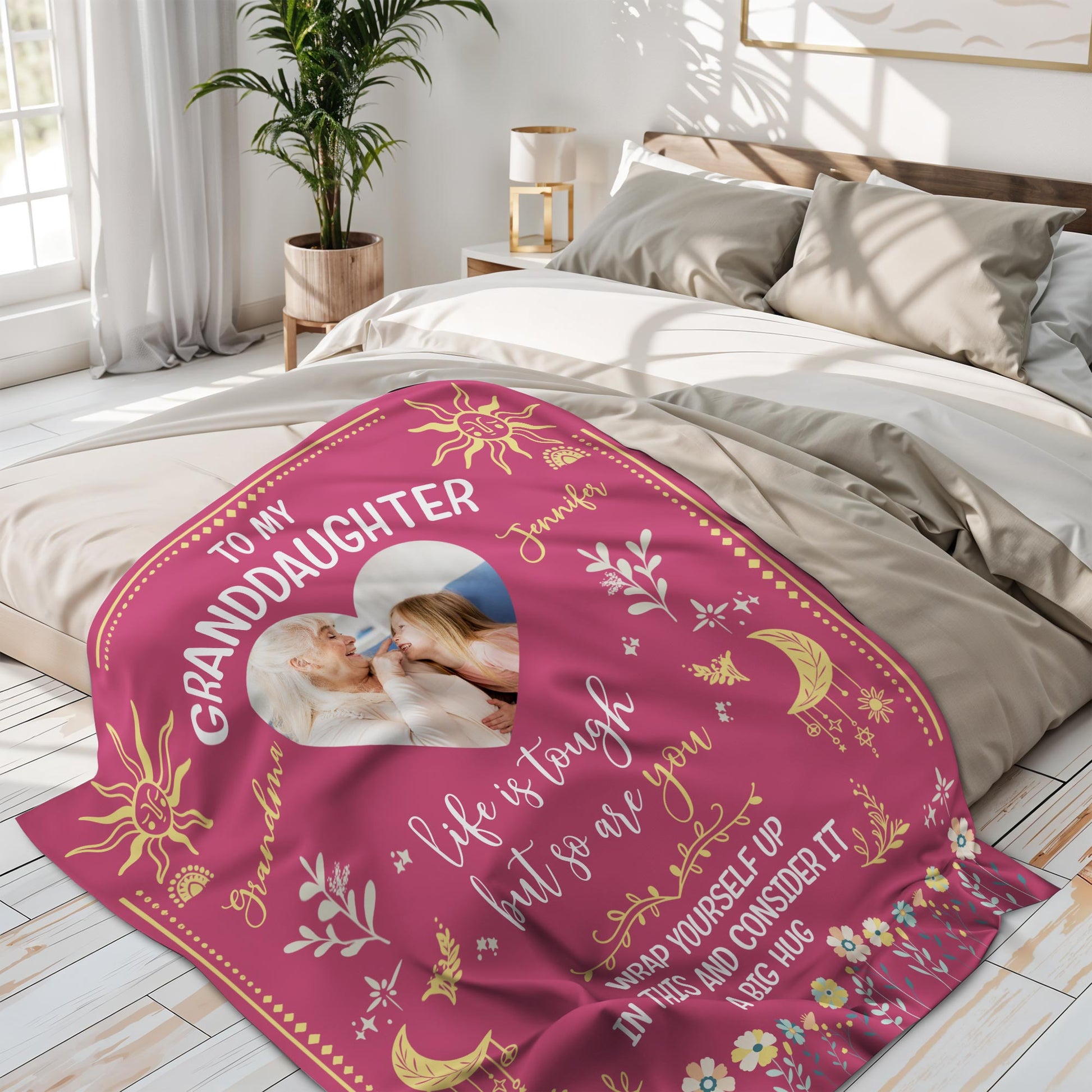 To My Granddaughter Life Is Tough But So Are You