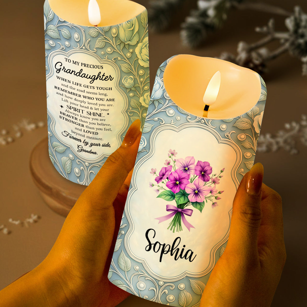 To My Precious Granddaughter, Always Let Your Spirit Shine