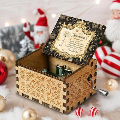 To My Granddaughter, Always Remember You Are Braver, Flowers, Celestial Elements