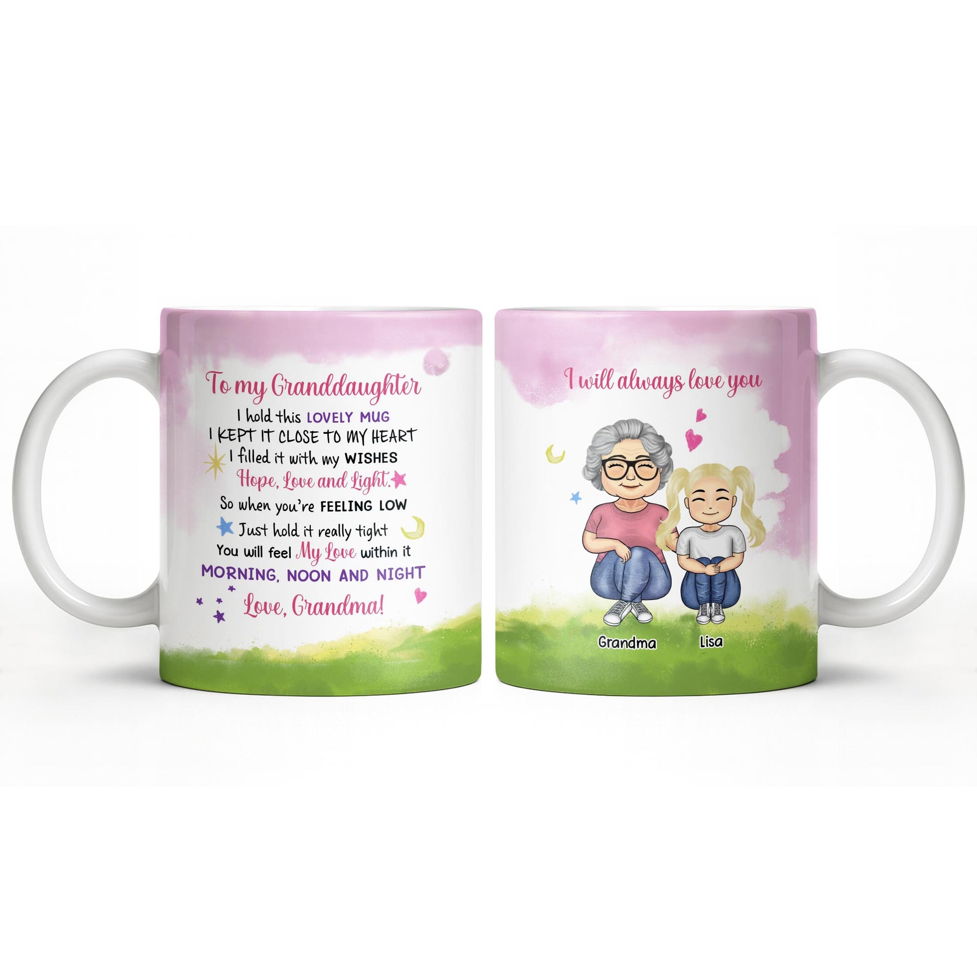 To My Granddaughter Feel My Love Morning Noon And Night