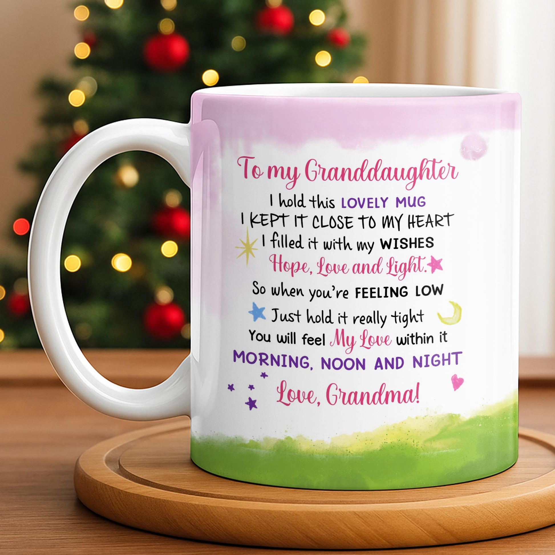 To My Granddaughter Feel My Love Morning Noon And Night