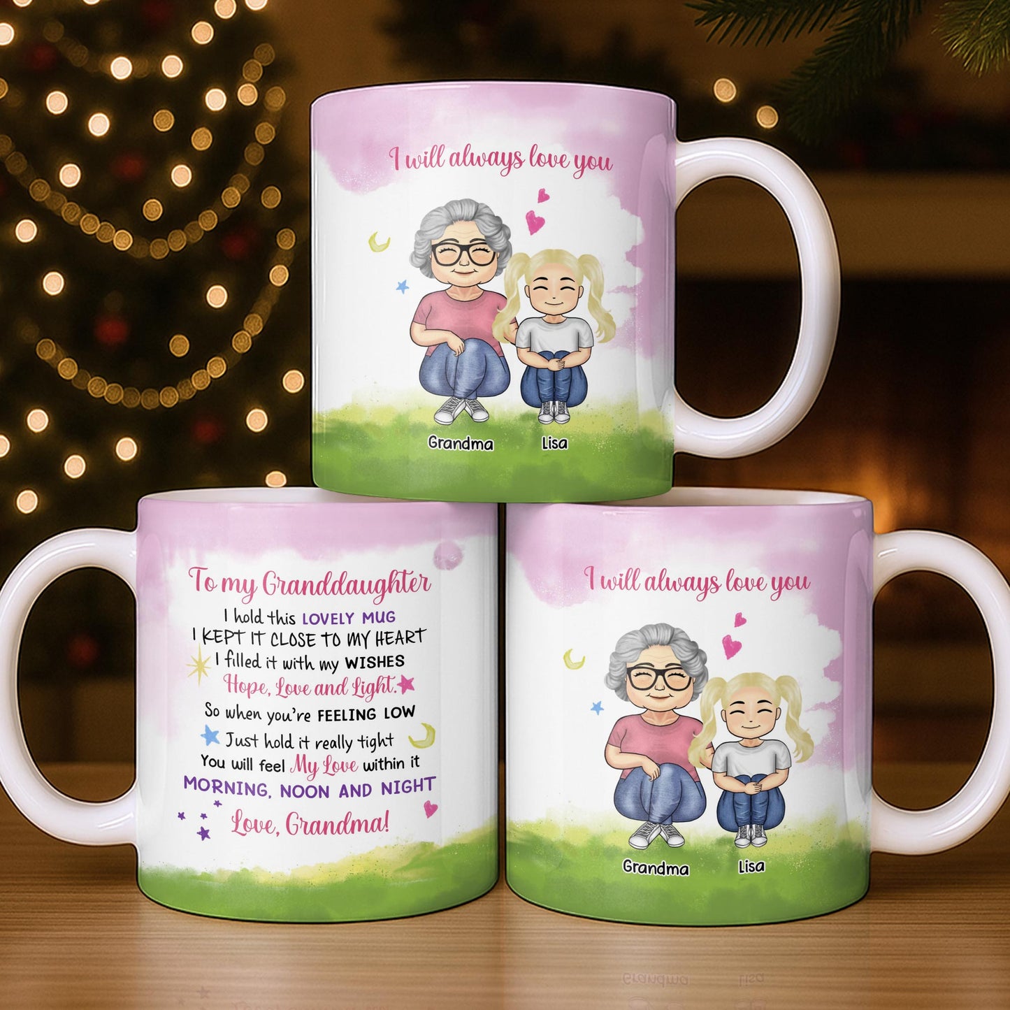 To My Granddaughter Feel My Love Morning Noon And Night