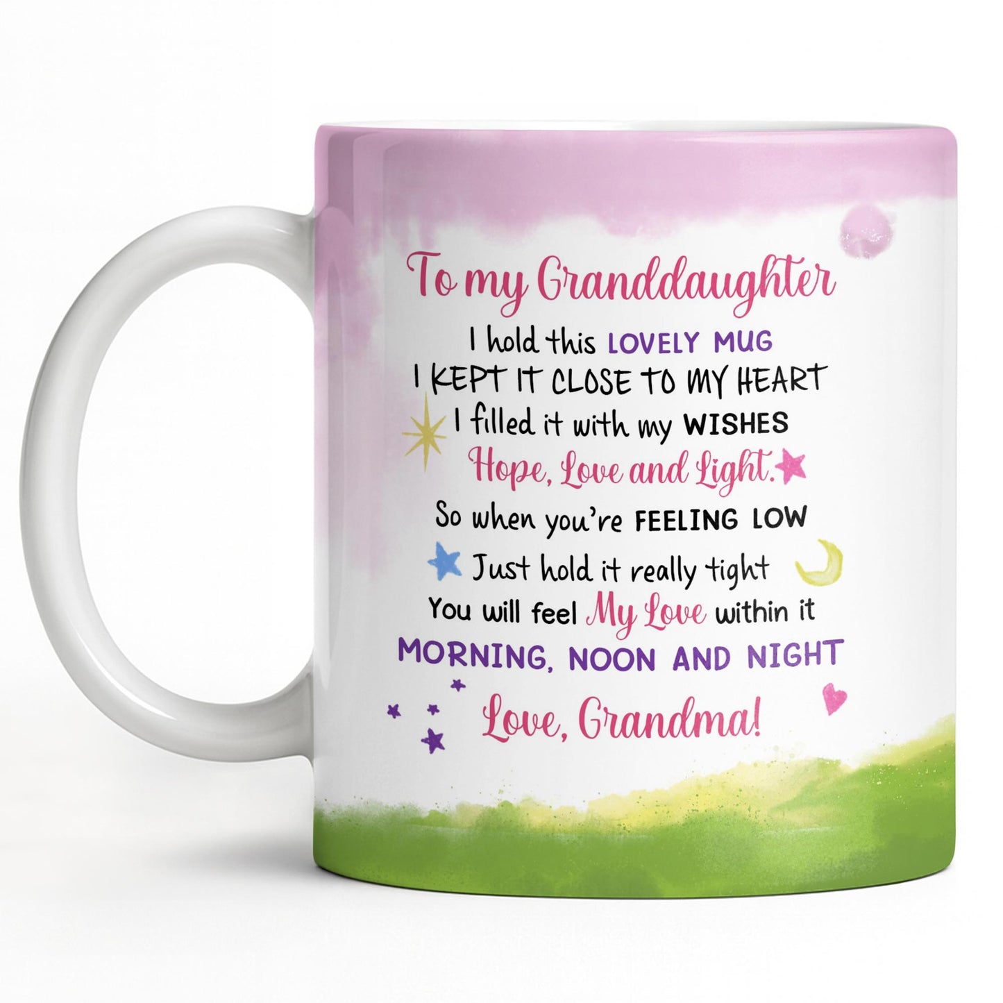 To My Granddaughter Feel My Love Morning Noon And Night