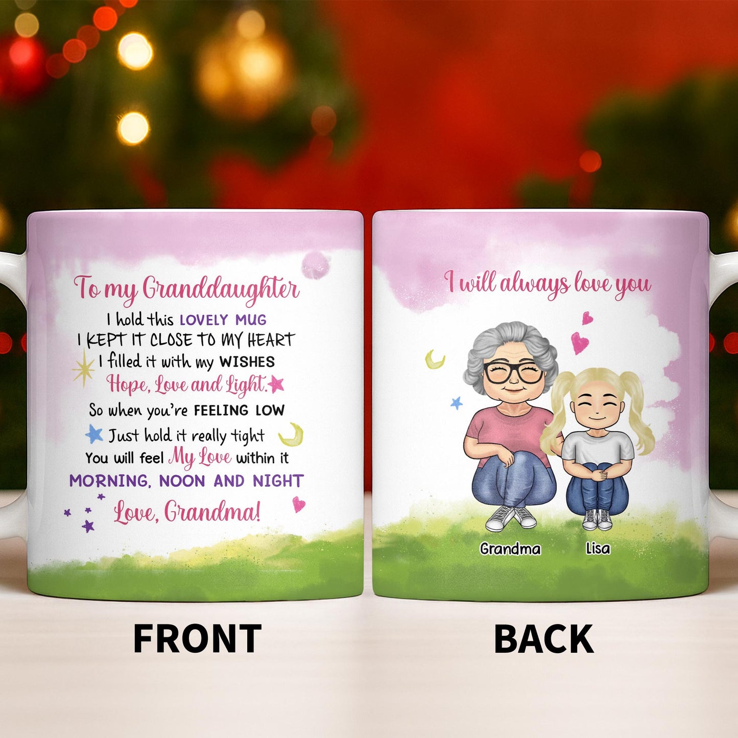 To My Granddaughter Feel My Love Morning Noon And Night