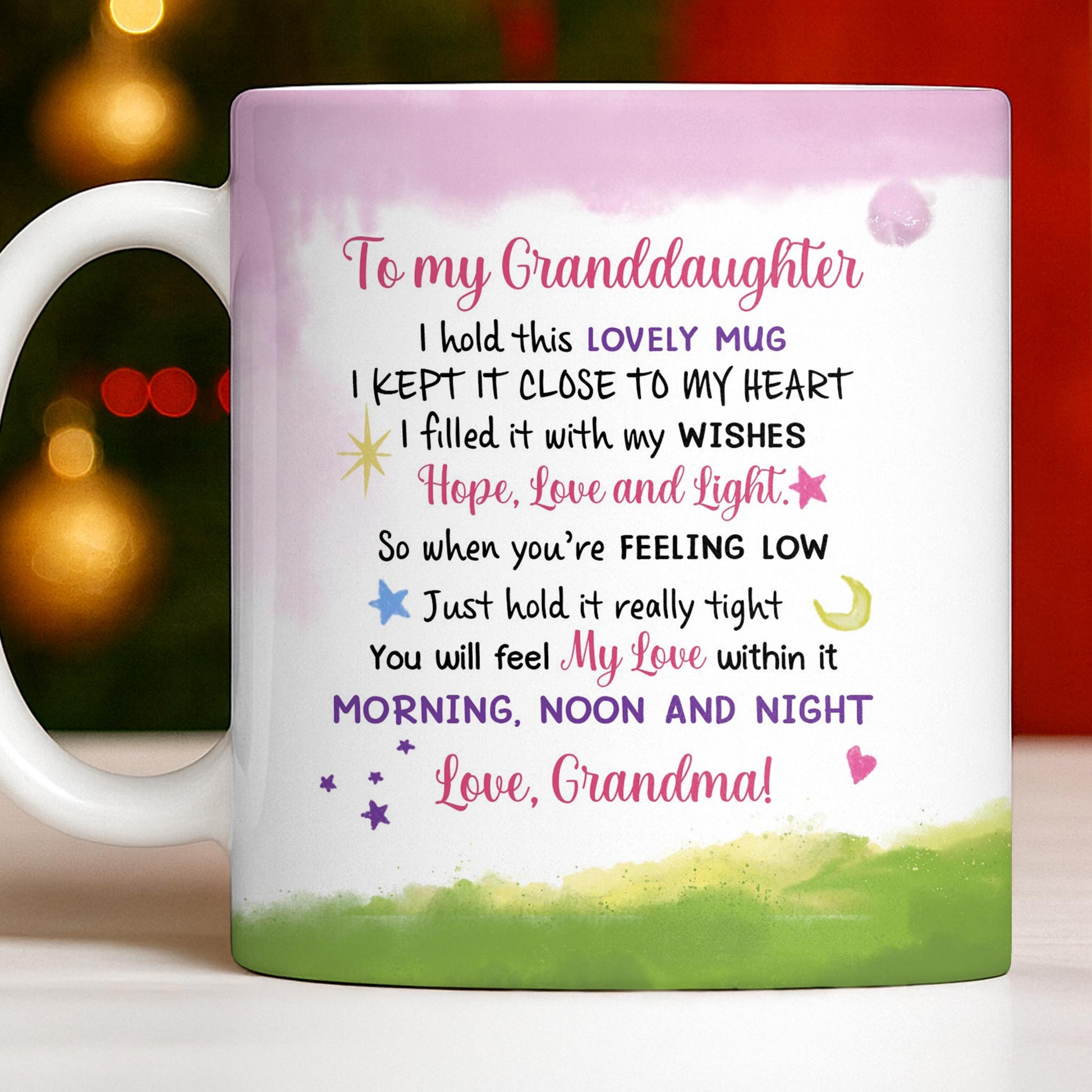 To My Granddaughter Feel My Love Morning Noon And Night