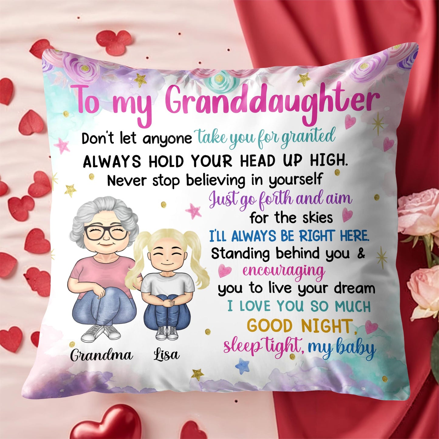 To My Granddaughter, Always Hold Your Head Up High