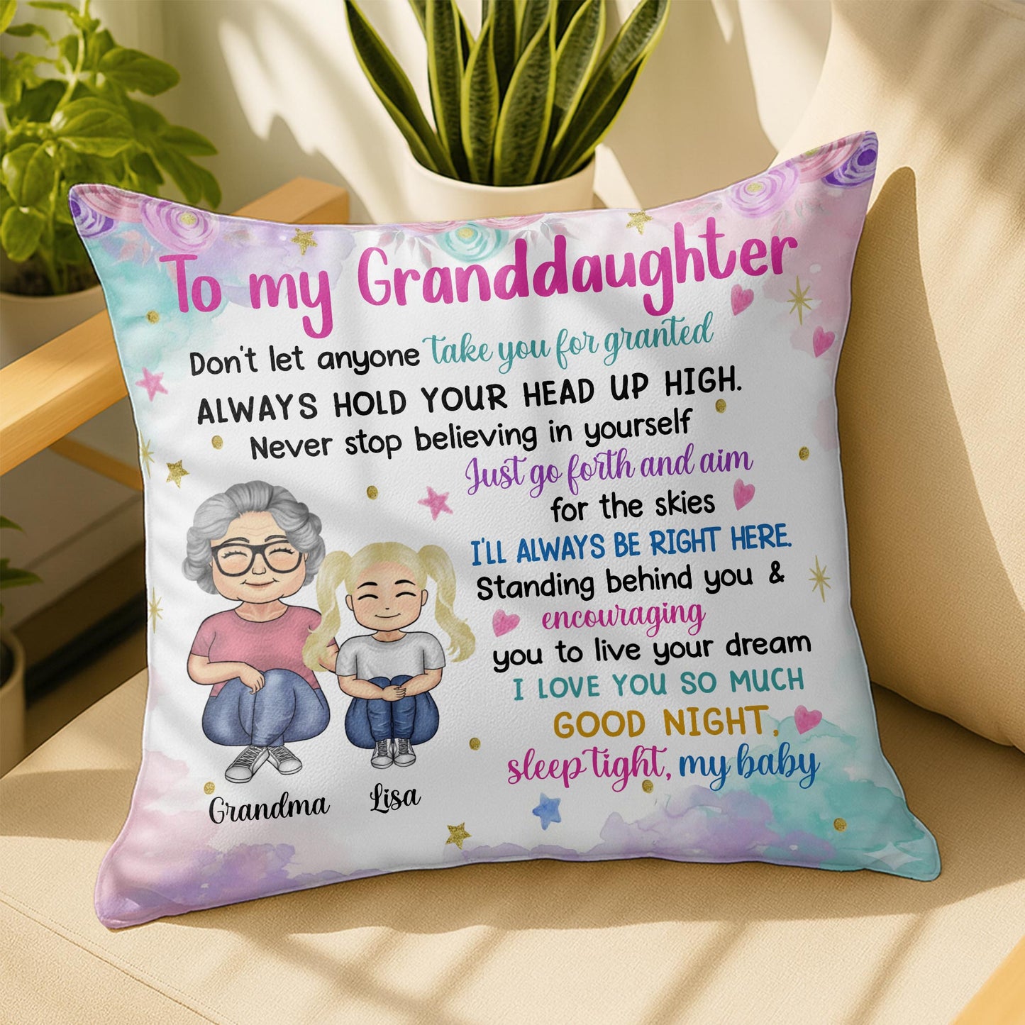 To My Granddaughter, Always Hold Your Head Up High