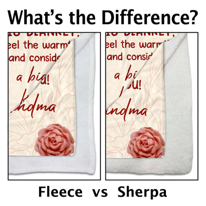 To My Granddaughter Love and Warmth Hearts and Flowers